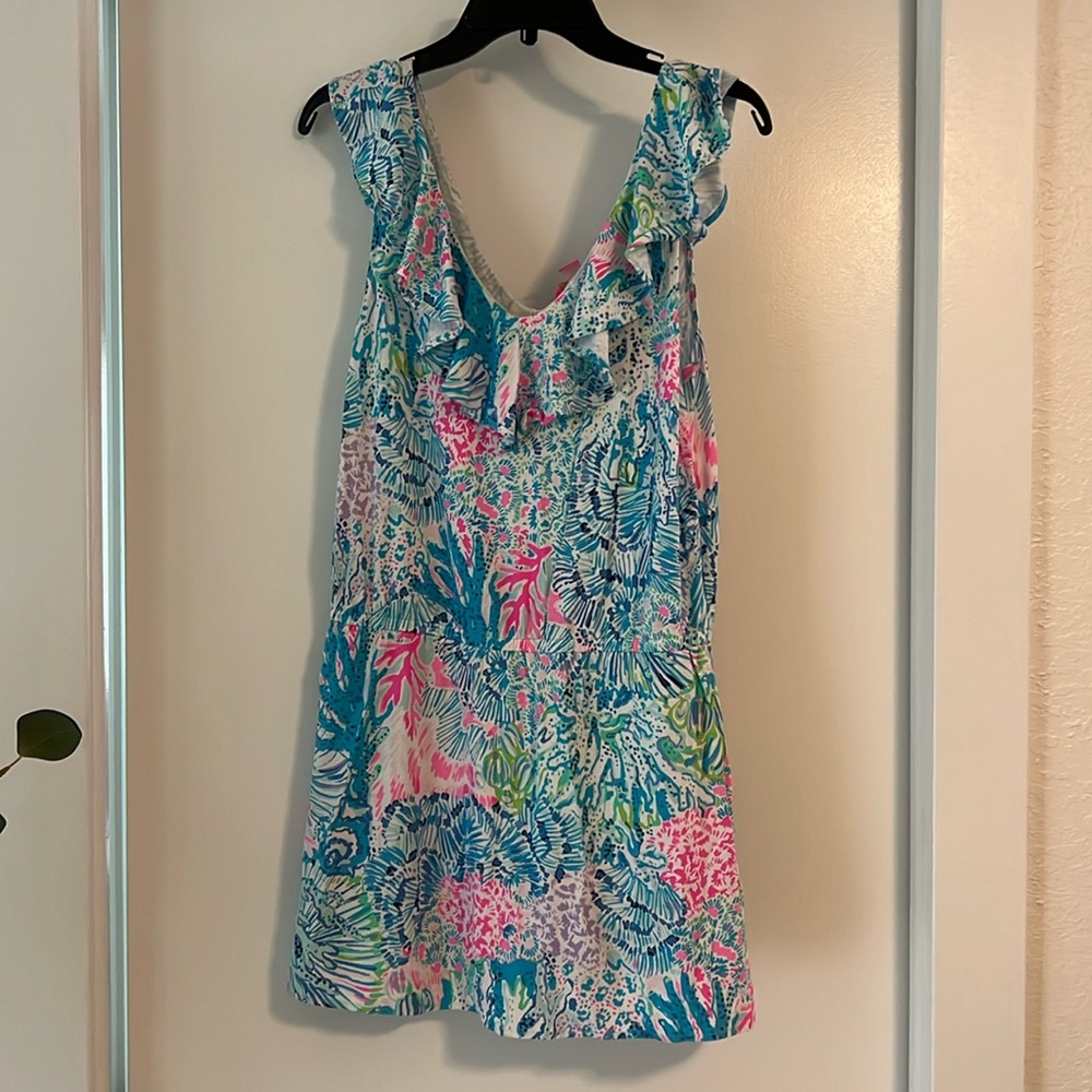 Lilly Pulitzer Alessa Romper sink or swim size M.